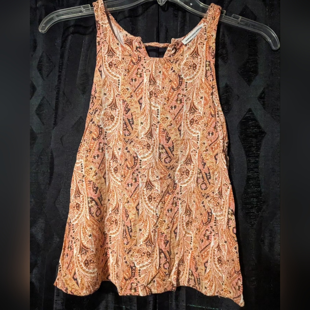 American Eagle Paisley Print Tank